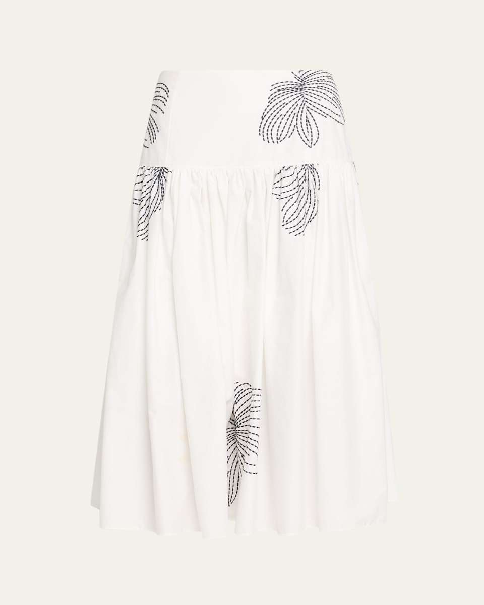 Kierelle Sunburst Midi Skirt